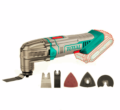 Multiherramienta Inalámbrica 6 Velocidades 20V + Accesorios